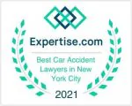 Expertise.com Best Car Accident Attorneys in New York City Award