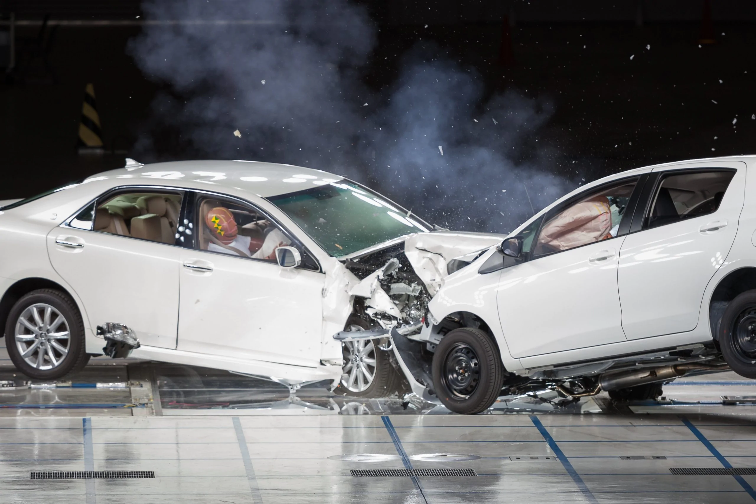 Injuries from Head-On Collisions in New York