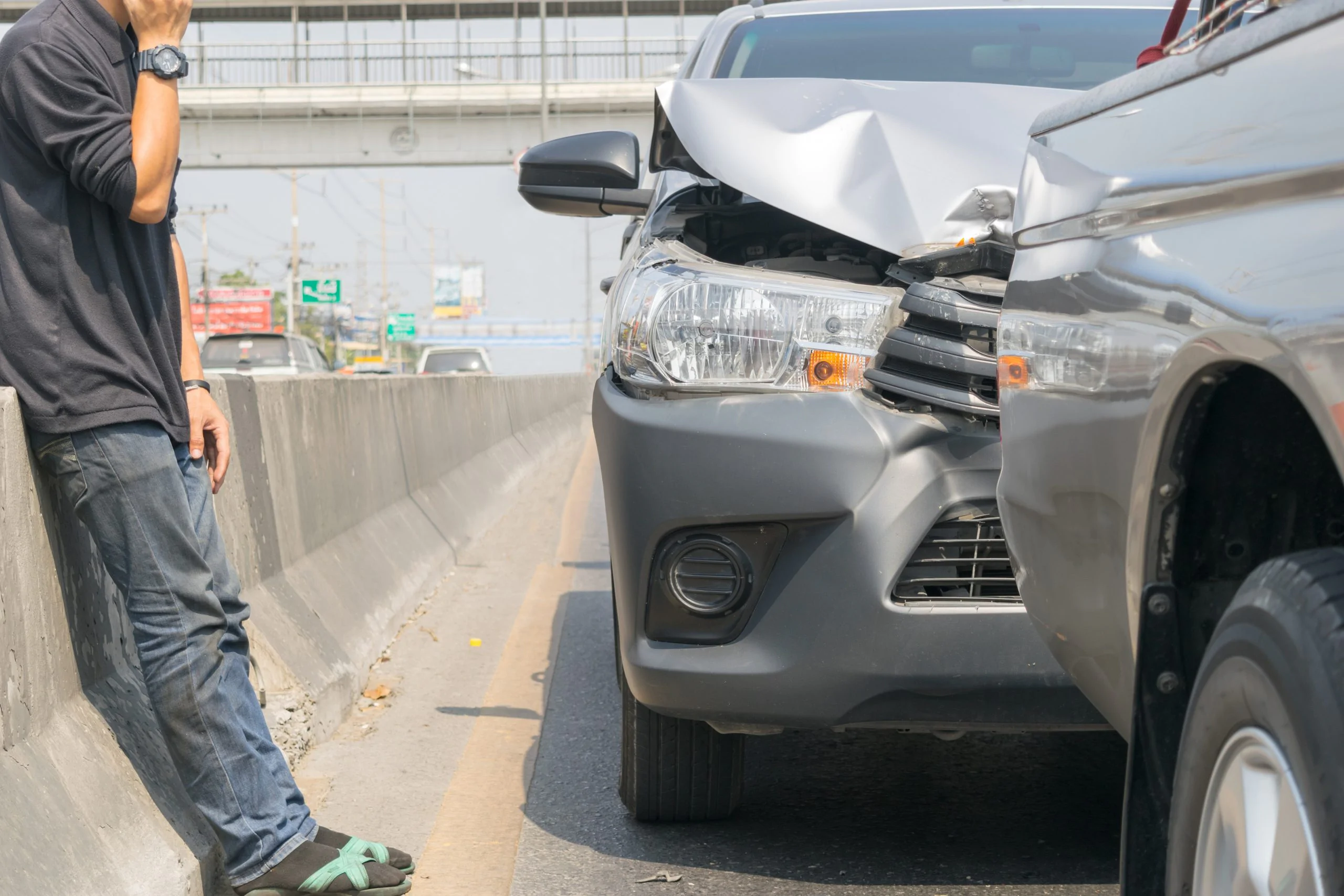 Accidentes por alcance en Inwood, Manhattan