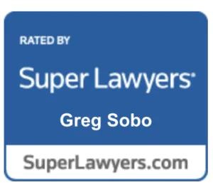 Super Lawyers Greg Sobo Rating