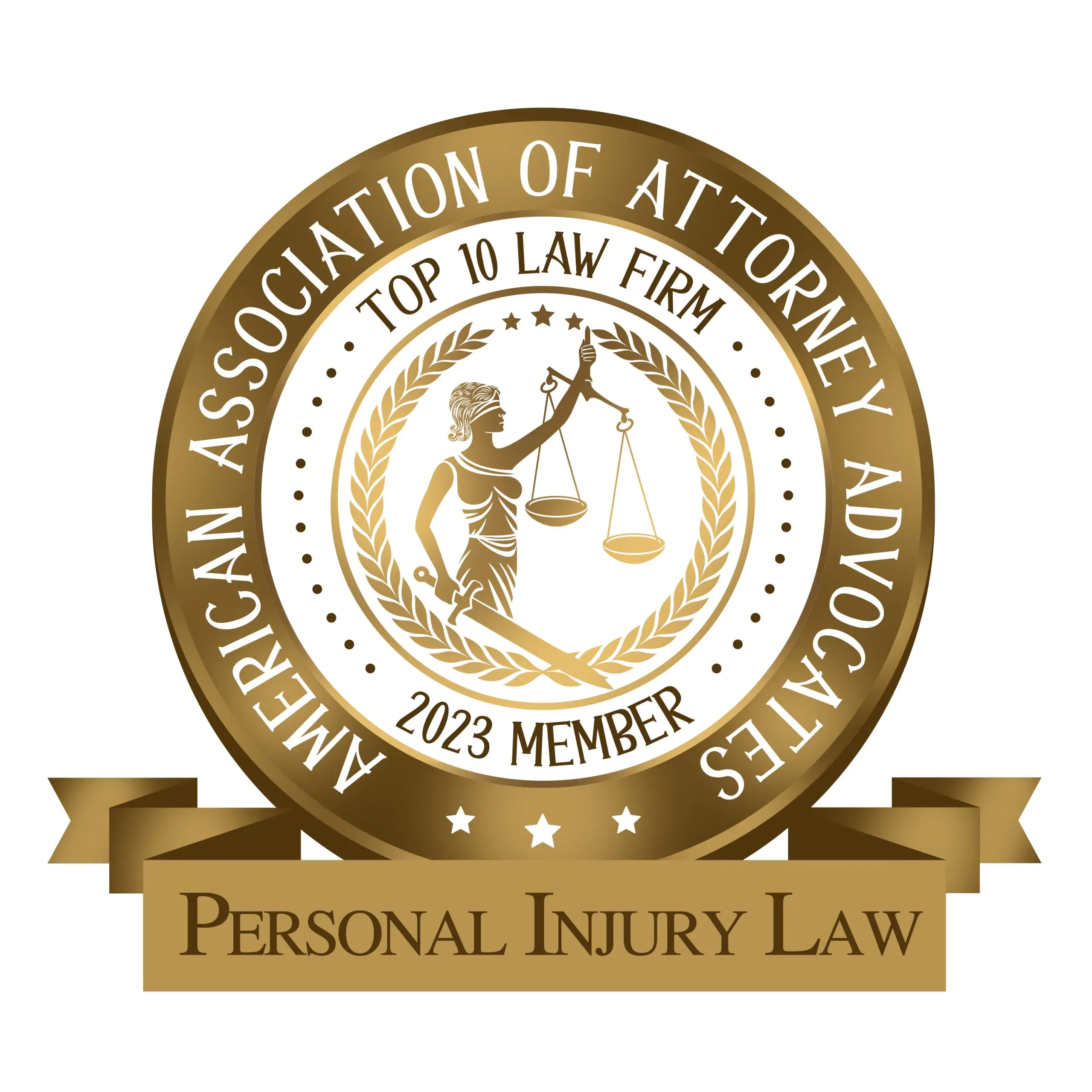 Sobo & Sobo Personal Injury Lawyers top 10 law firm award