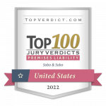 Sobo &amp; Sobo Personal Injury Lawyers top 100 premises liability verdicts in the united states award