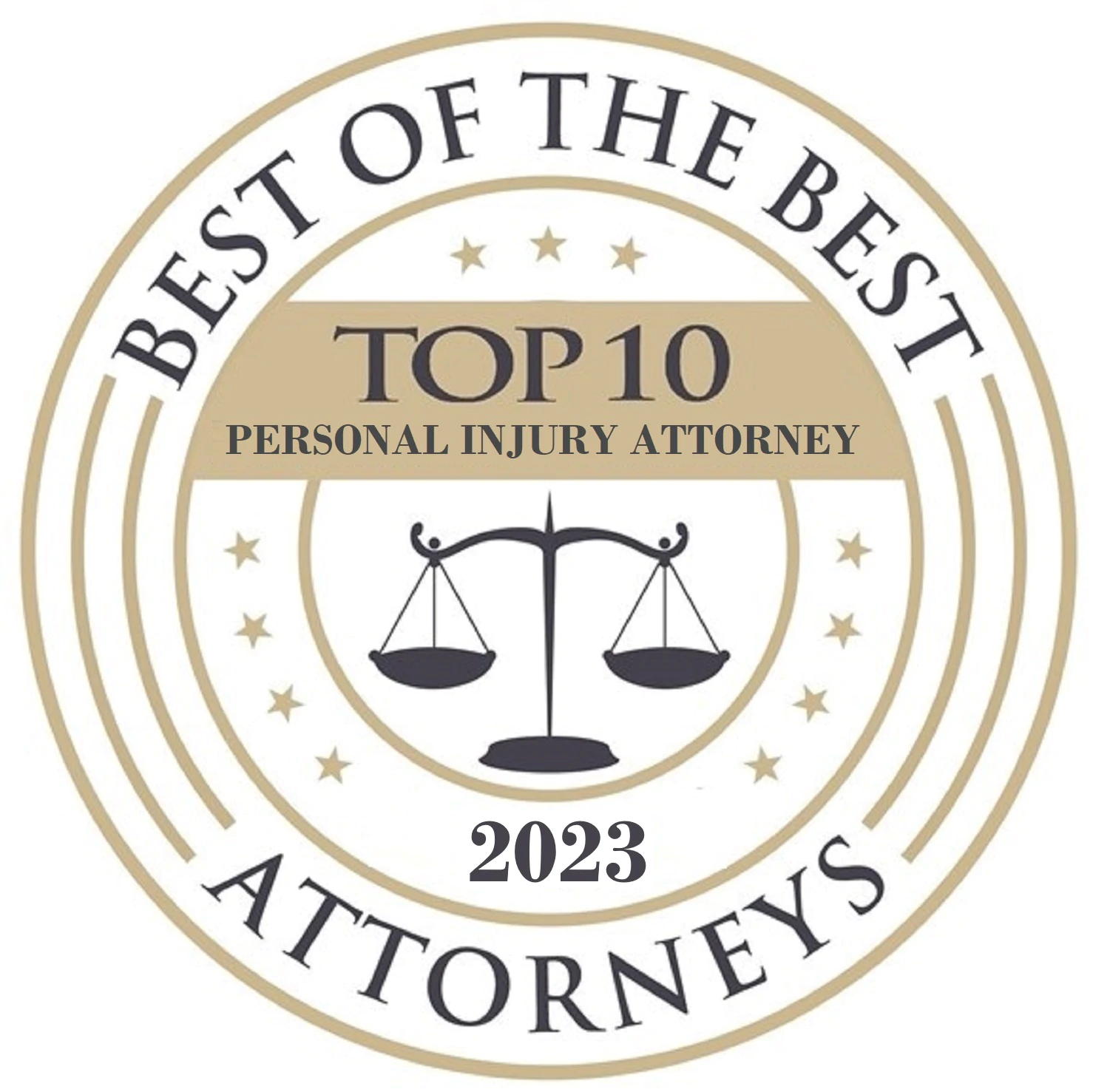 best personal injury law firm award 2023