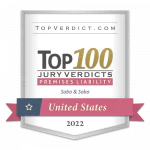 Sobo & Sobo Personal Injury Lawyers top 100 premises liability verdicts in the united states award